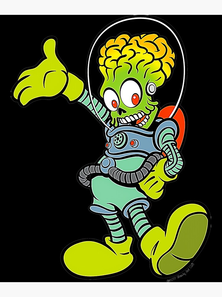"Mars Attackss Mars Attacks" Poster for Sale by konotarooi Redbubble