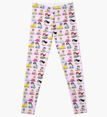 Pug Princesses Version 2 Leggings