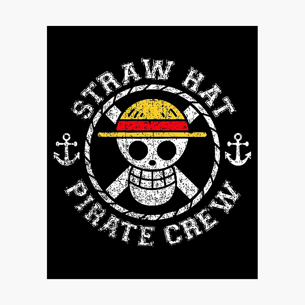 All Straw Hat Pirates Crew Logo Photographic Print for Sale by  ruthiea8hxsara