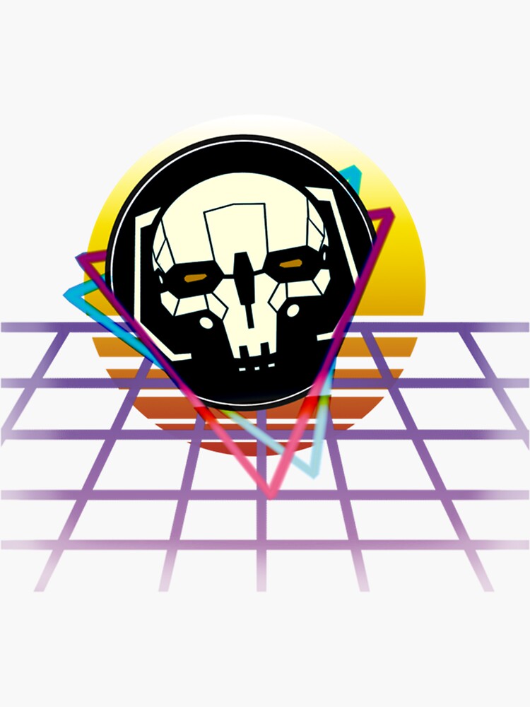 "Battletech vaporwave " Sticker by VMirandaStore Redbubble