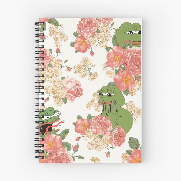 Item preview, Pepe Floral Wallpaper designed and sold by MousMuse.