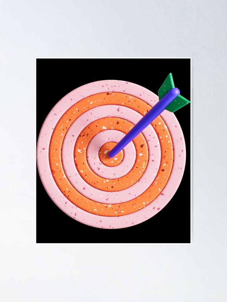 Archery Target Poster