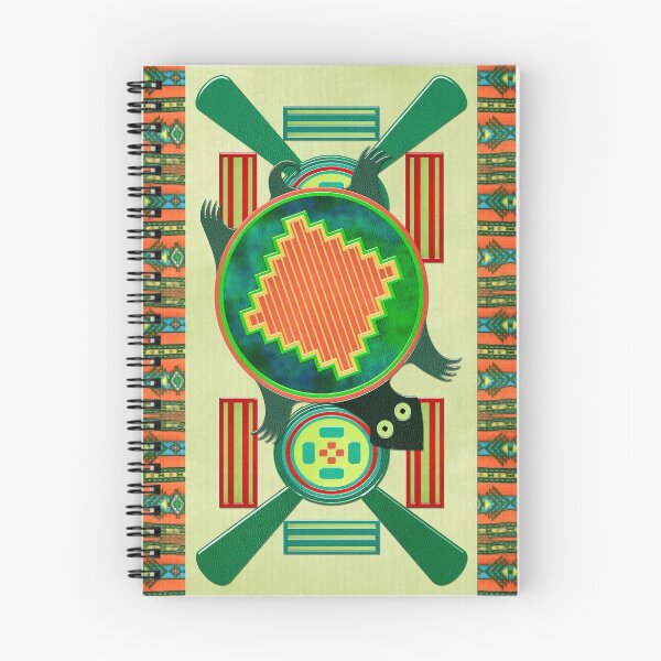 Item preview, Native American Folk Art Turtle designed and sold by bohemianbound.