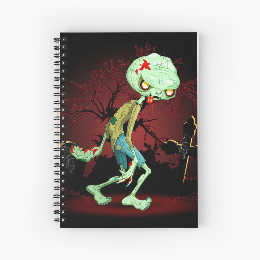 Item preview, Spiral Notebook designed and sold by BluedarkArt.