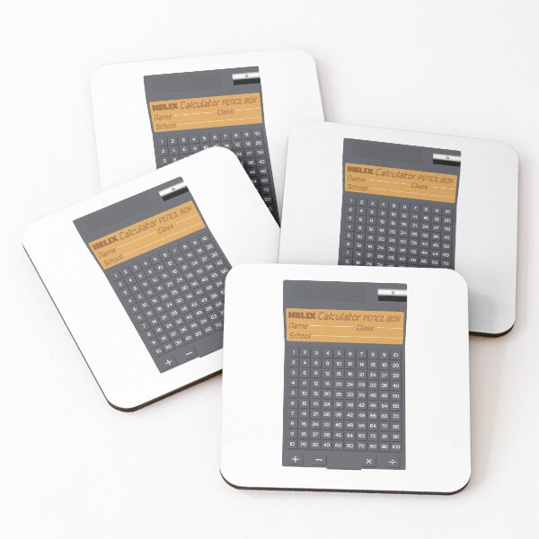 Item preview, NDVH Calculator Pencil Box designed and sold by Nik’s T-Shirts.