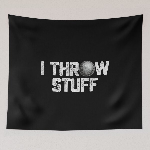 Item preview, Shot Put Saying I Throw Stuff Track and Field Athlete Funny Throwing Lover Gift  designed and sold by alenaz.