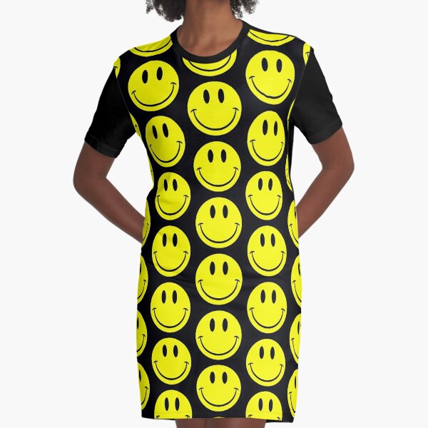 NDVH Smiley Graphic T-Shirt Dress