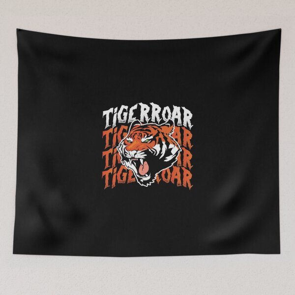 Item preview, Tiger Majestic Wild Fierce Savage Roaring Striped Cat designed and sold by BakaOutfit.