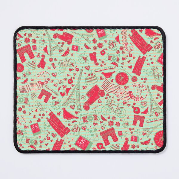 Item preview, STYLISH PARIS ADDICTION CUTE PARIS CITY THEME DOODLE SEAMLESS PATTERN designed and sold by zenturtlemerch.