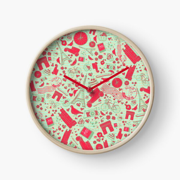 Item preview, STYLISH PARIS ADDICTION CUTE PARIS CITY THEME  DOODLE SEAMLESS PATTERN designed and sold by zenturtlemerch.