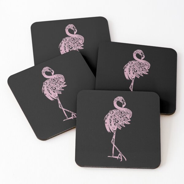 Item preview, Flamingo Pink Papercut Mandala Art designed and sold by hign.