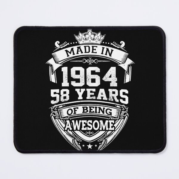Item preview, Made In 1964 Limited Edition 58 Years Of Being Awesome Classic Birthday designed and sold by AraJordeStore.