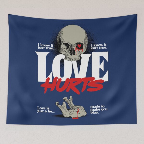Item preview, Love Hurts designed and sold by butcherbilly.