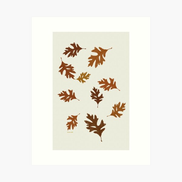Item preview, Oak Leaves Pattern designed and sold by Christina Rollo.