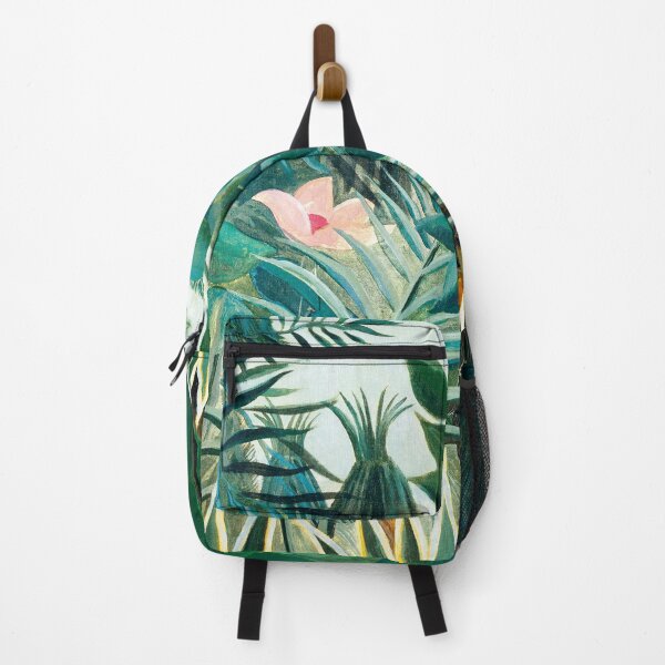 Item preview, Henri Rousseau's famous painting of The Equatorial Jungle from1909 designed and sold by The Happy Plot.