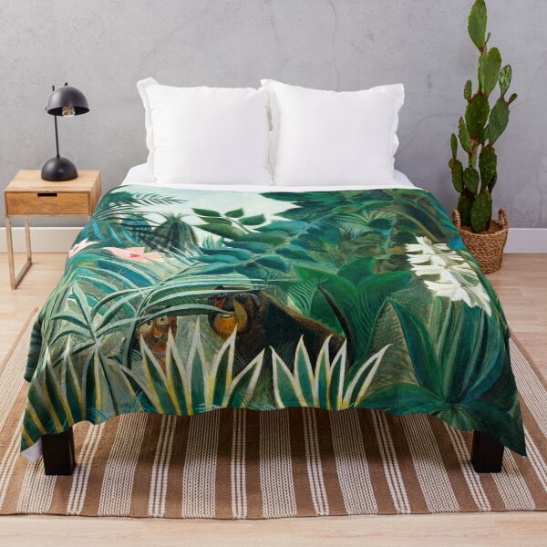 Item preview, Henri Rousseau's famous painting of The Equatorial Jungle from1909 designed and sold by fivo.