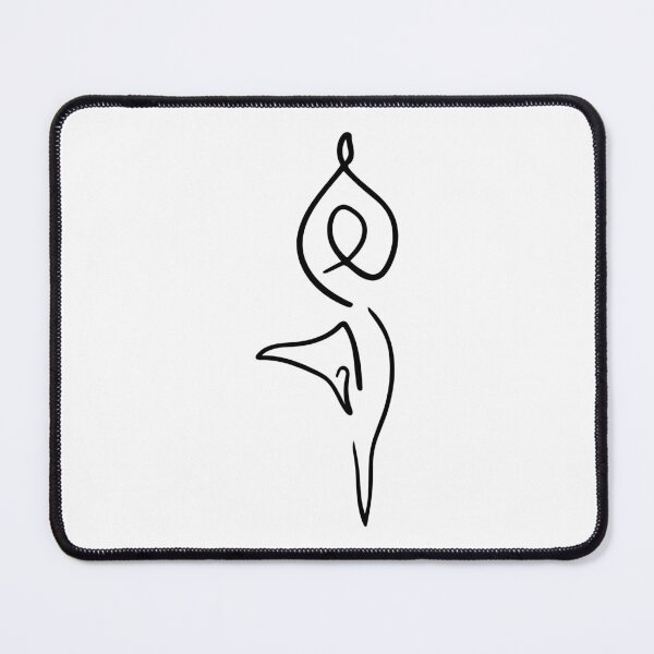 Item preview, Yoga Line Art - Minimalist designed and sold by Zcared.