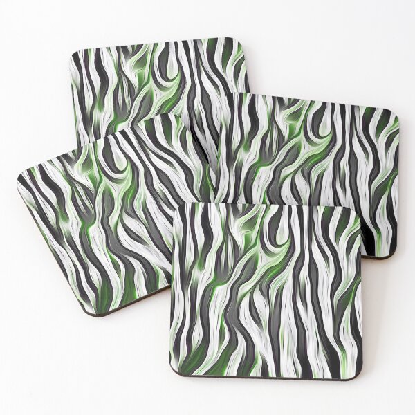 Item preview, Zebra Striped Botanical Hues designed and sold by fatenanwar.