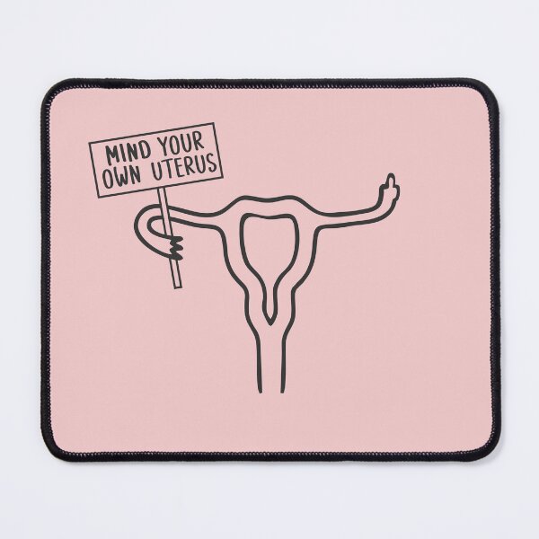 Item preview, Mind Your Own Uterus Middle Finger Proc Choice Womens Rights  designed and sold by alenaz.