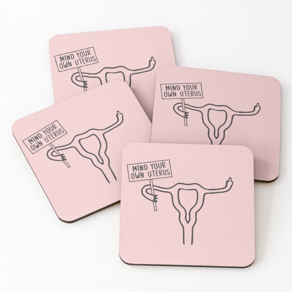 Item preview, Mind Your Own Uterus Middle Finger Proc Choice Womens Rights  designed and sold by alenaz.