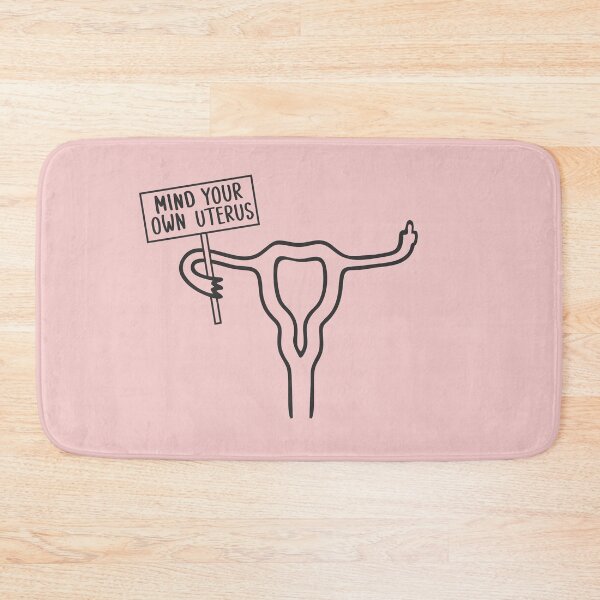 Item preview, Mind Your Own Uterus Middle Finger Proc Choice Womens Rights  designed and sold by alenaz.