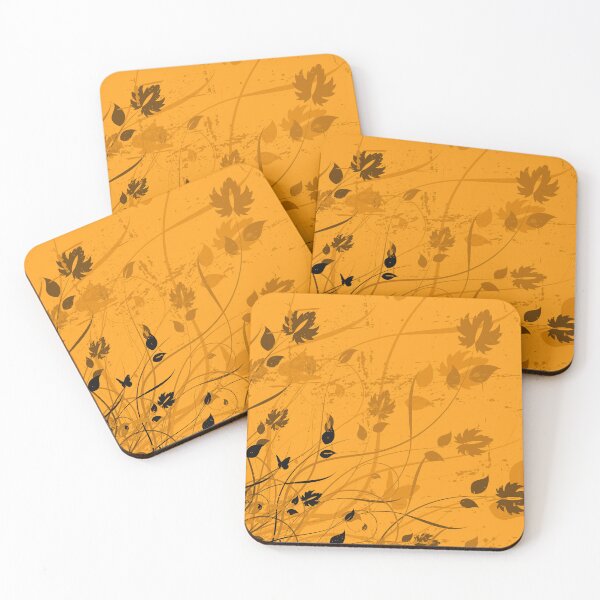 Item preview, Special Floral Art Yellow Black  designed and sold by Tshirtstory.
