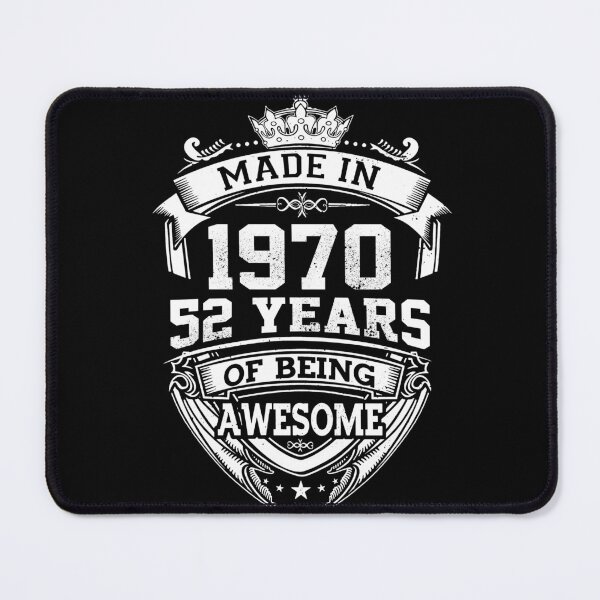 Item preview, Made In 1970 Limited Edition 52 Years Of Being Awesome Classic Birthday designed and sold by AraJordeStore.