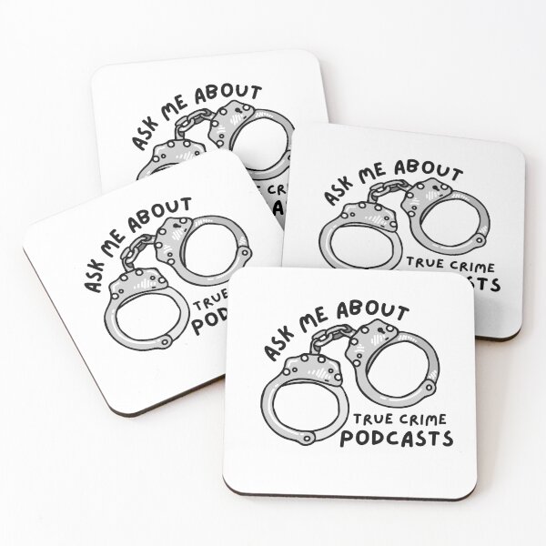 Item preview, Ask me about True Crime Podcasts- Comic Handcuffs designed and sold by Anxatzi.