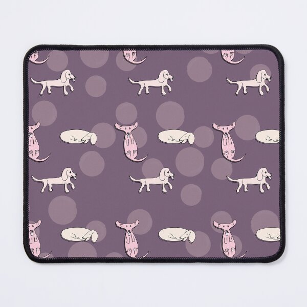 Item preview, Purple dogs pattern  designed and sold by Antiope33.