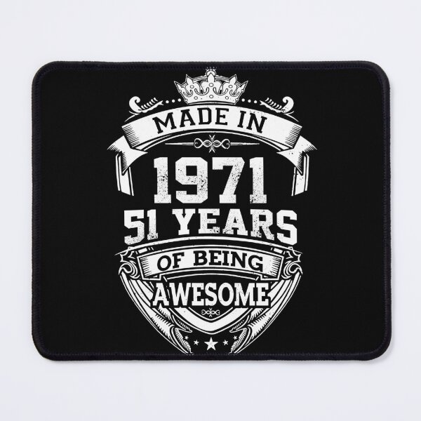 Item preview, Made In 1971 Limited Edition 51 Years Of Being Awesome Classic Birthday designed and sold by AraJordeStore.