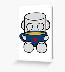 Tea & Story Time with the O'BOTs 1.0 Greeting Card