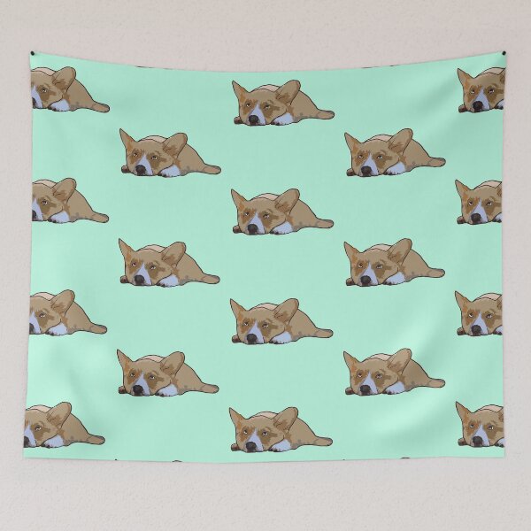 Item preview, Tired Corgi designed and sold by tiffato3.