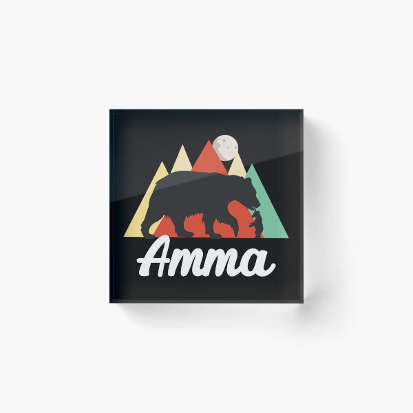 Item preview, Tamil Mom Mother's Day Amma Momma Bear designed and sold by alltheprints.