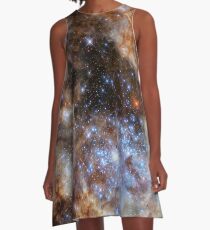 Tarantula Nebula A-Line Dress
