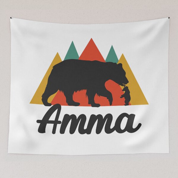 Item preview, Tamil Mom Mother's Day Amma Momma Bear designed and sold by alltheprints.