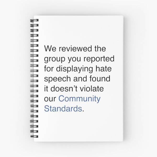 Item preview, NDVH Community Standards designed and sold by Nik’s T-Shirts.