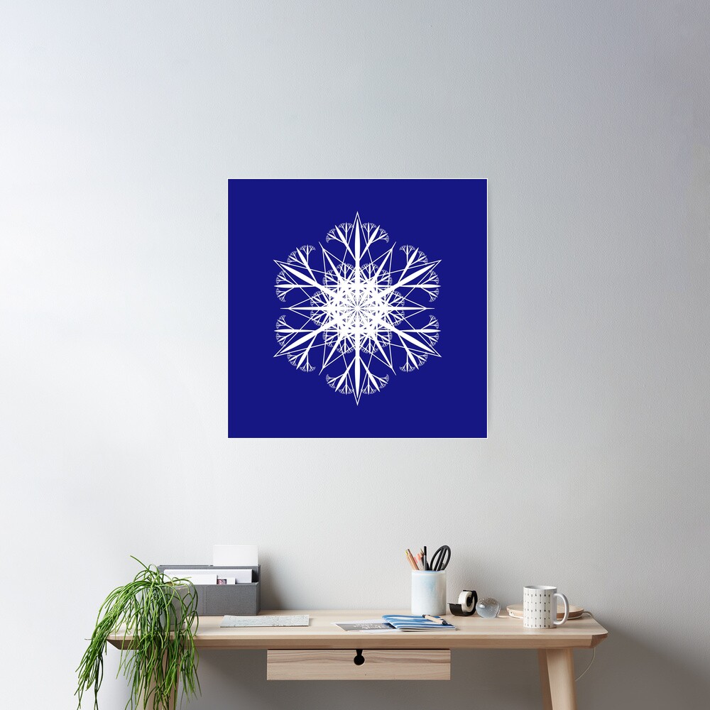 NDVH Snowflake Poster