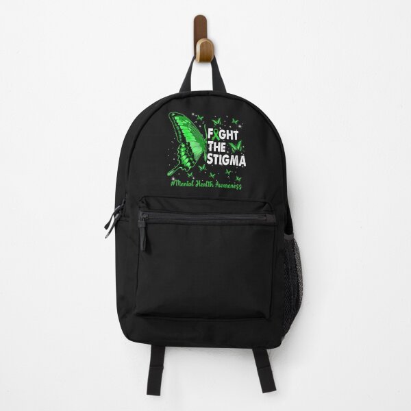 Item preview, Fight The Stigma Mental Health Awareness Green Butterflies Lover Gifts T-Shirt designed and sold by Anthony-Wilson.