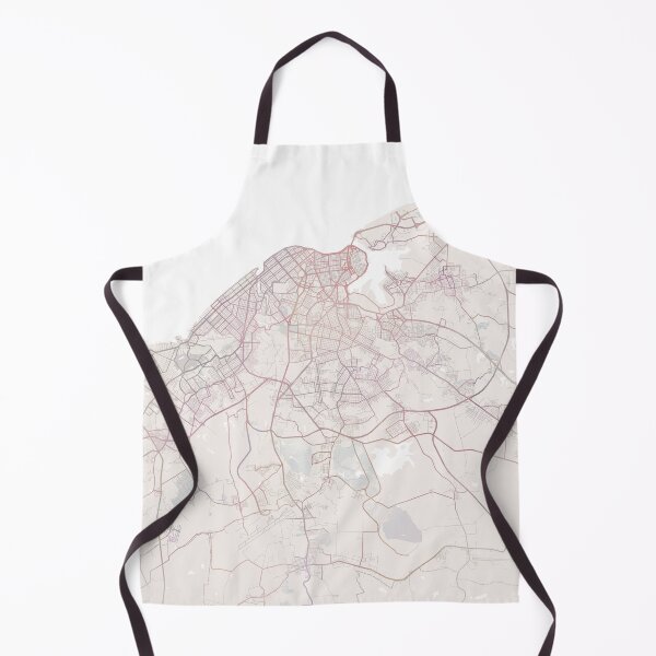 Item preview, Havana Map, Havana City, Cuba designed and sold by TheRedFinch.
