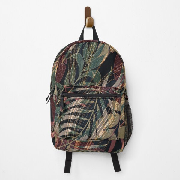 Item preview, luxury gold and green leaf pattern designed and sold by Beeroclock.