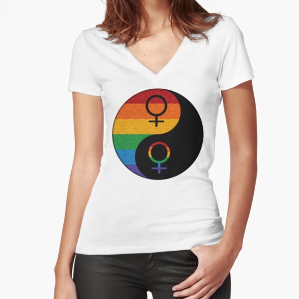 Fitted V-Neck T-Shirt