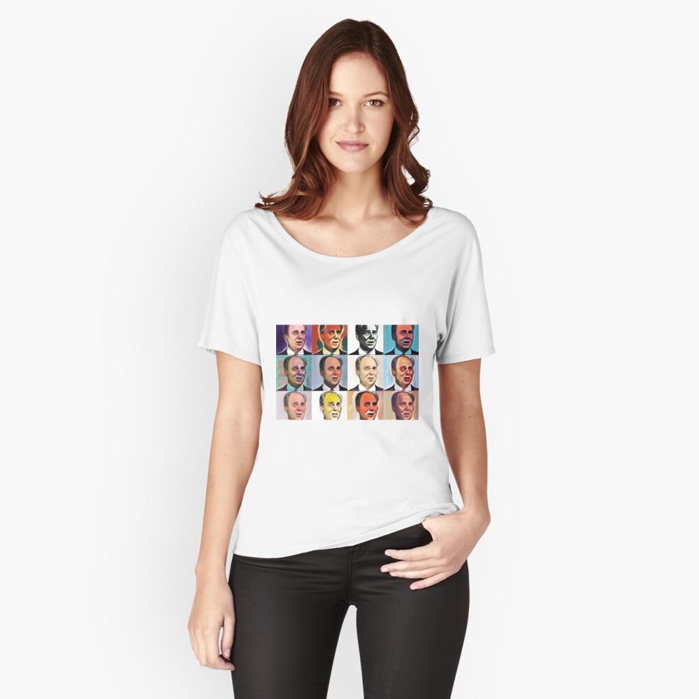 John Daker - Multicolour FanPop Relaxed Fit T-Shirt