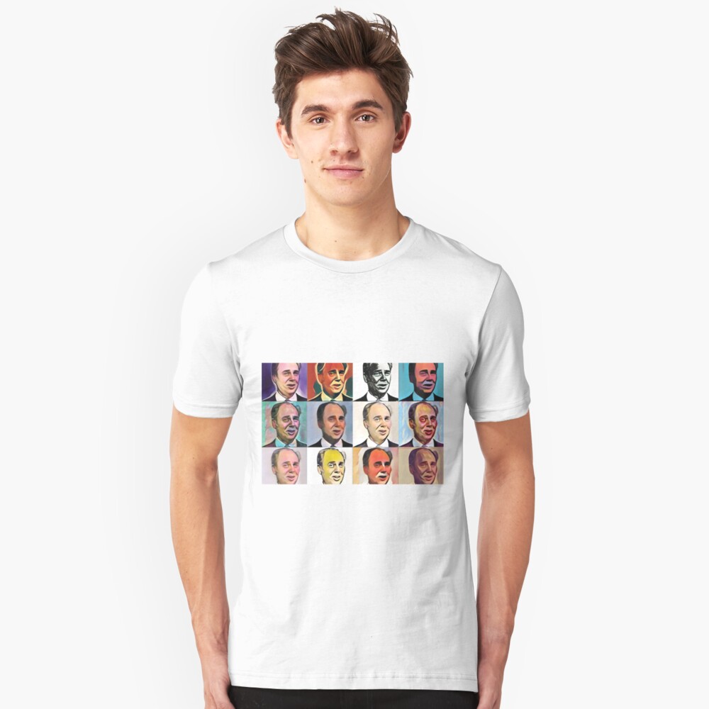 John Daker - Multicolour FanPop Slim Fit T-Shirt