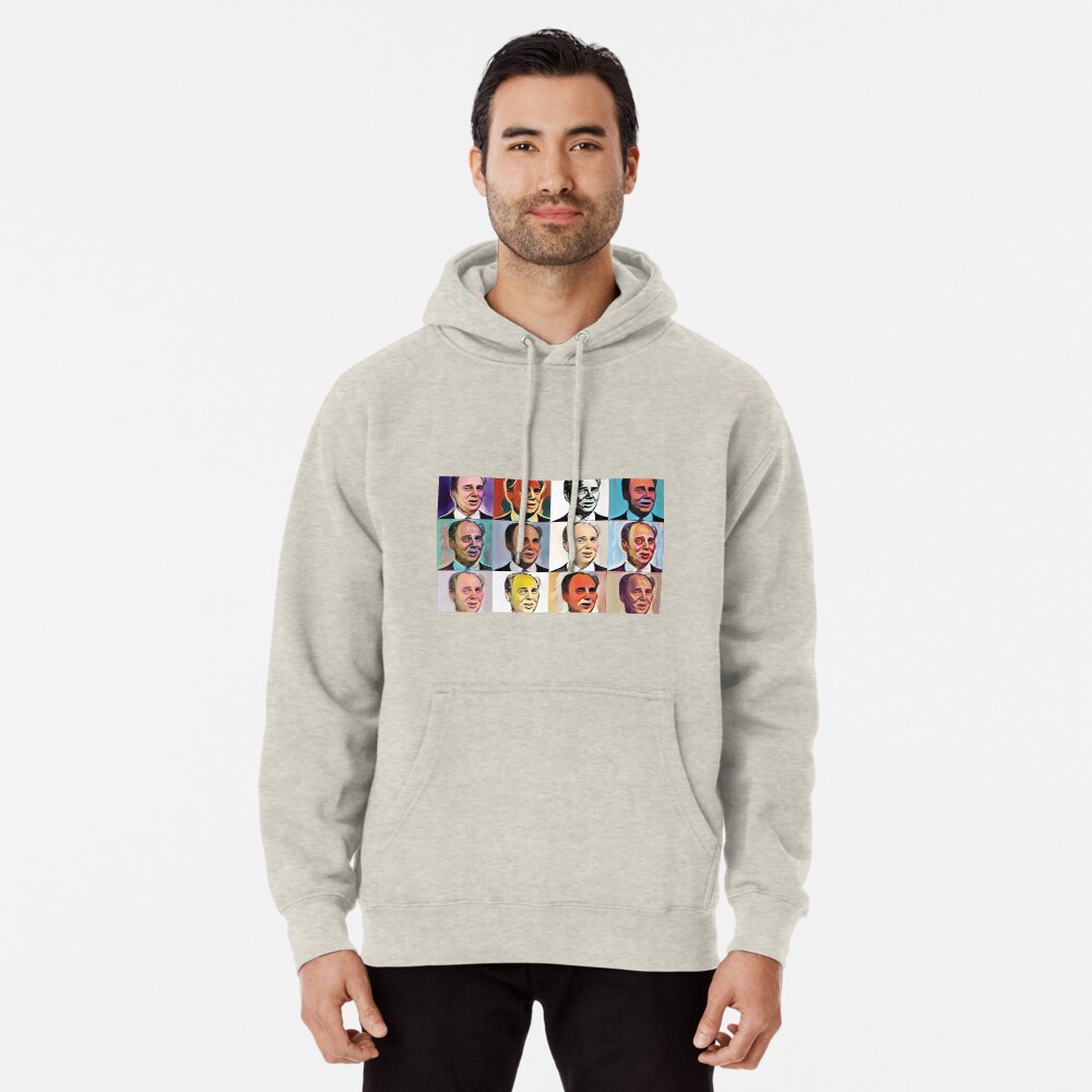 John Daker - Multicolour FanPop Pullover Hoodie