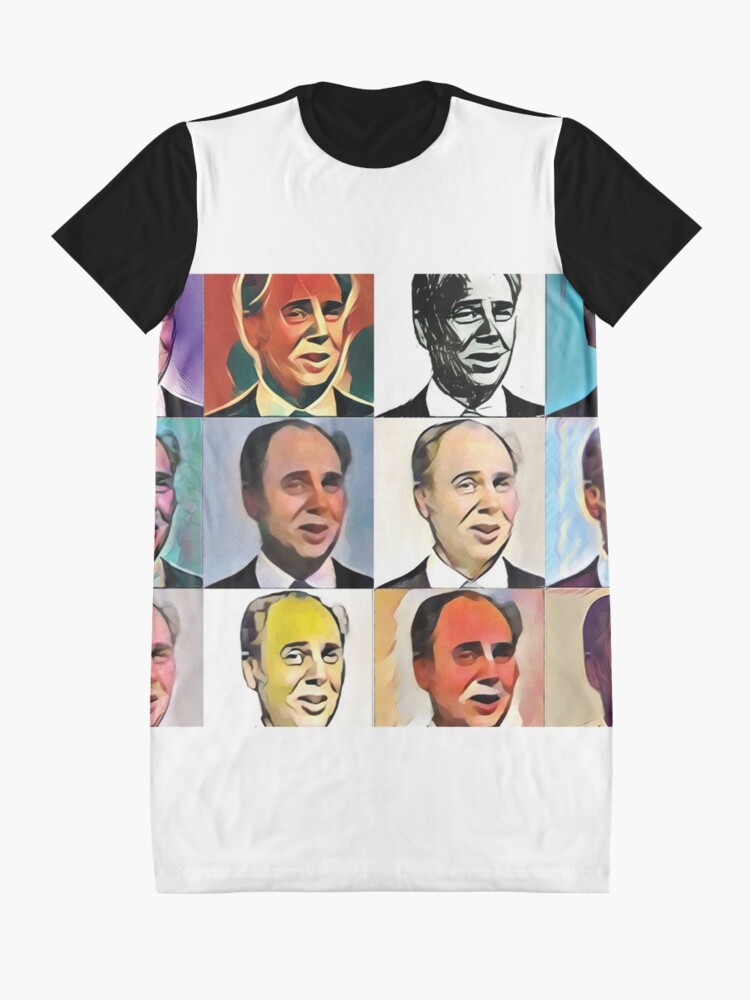 Alternate view of John Daker - Multicolour FanPop Graphic T-Shirt Dress