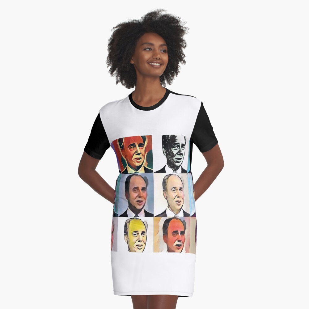 John Daker - Multicolour FanPop Graphic T-Shirt Dress