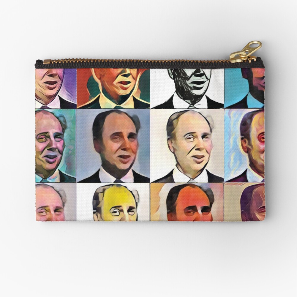 John Daker - Multicolour FanPop Zipper Pouch