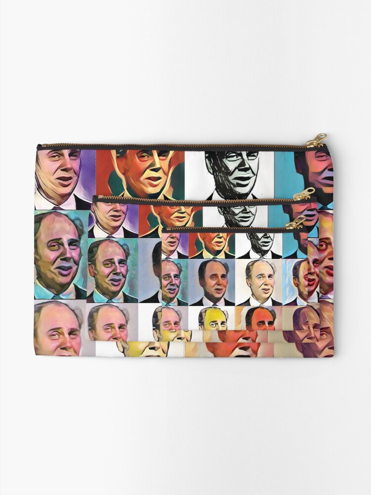 Alternate view of John Daker - Multicolour FanPop Zipper Pouch