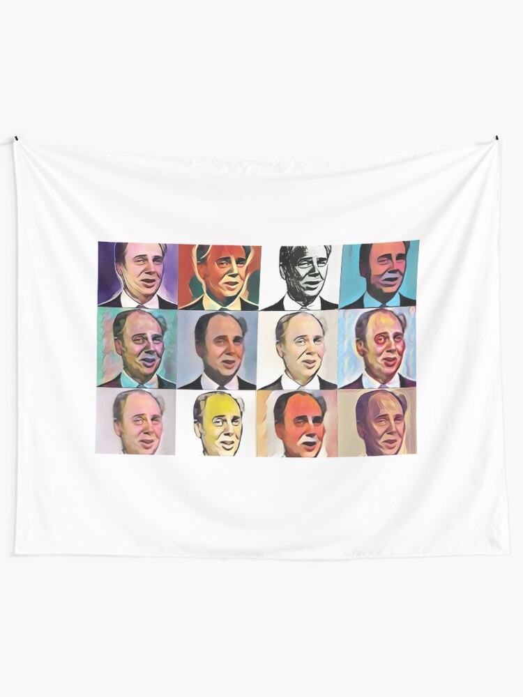 Alternate view of John Daker - Multicolour FanPop Tapestry