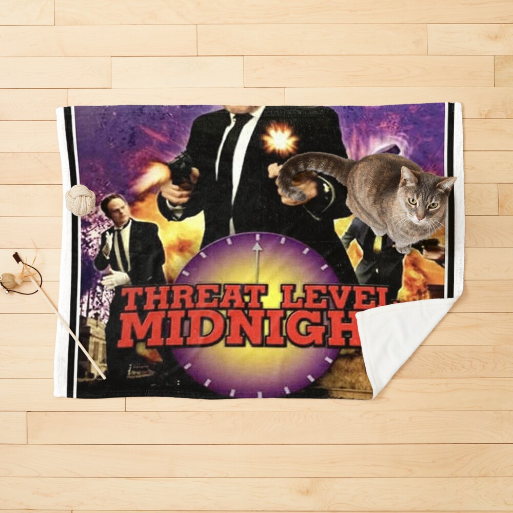  Iconic Arts Threat Level Midnight Poster 18x24 The Office  Decor: Posters & Prints